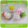 animal set hamster puzzle rubbers for students
